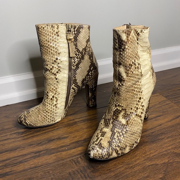 Snakeskin Bootie - Picture 3 of 4